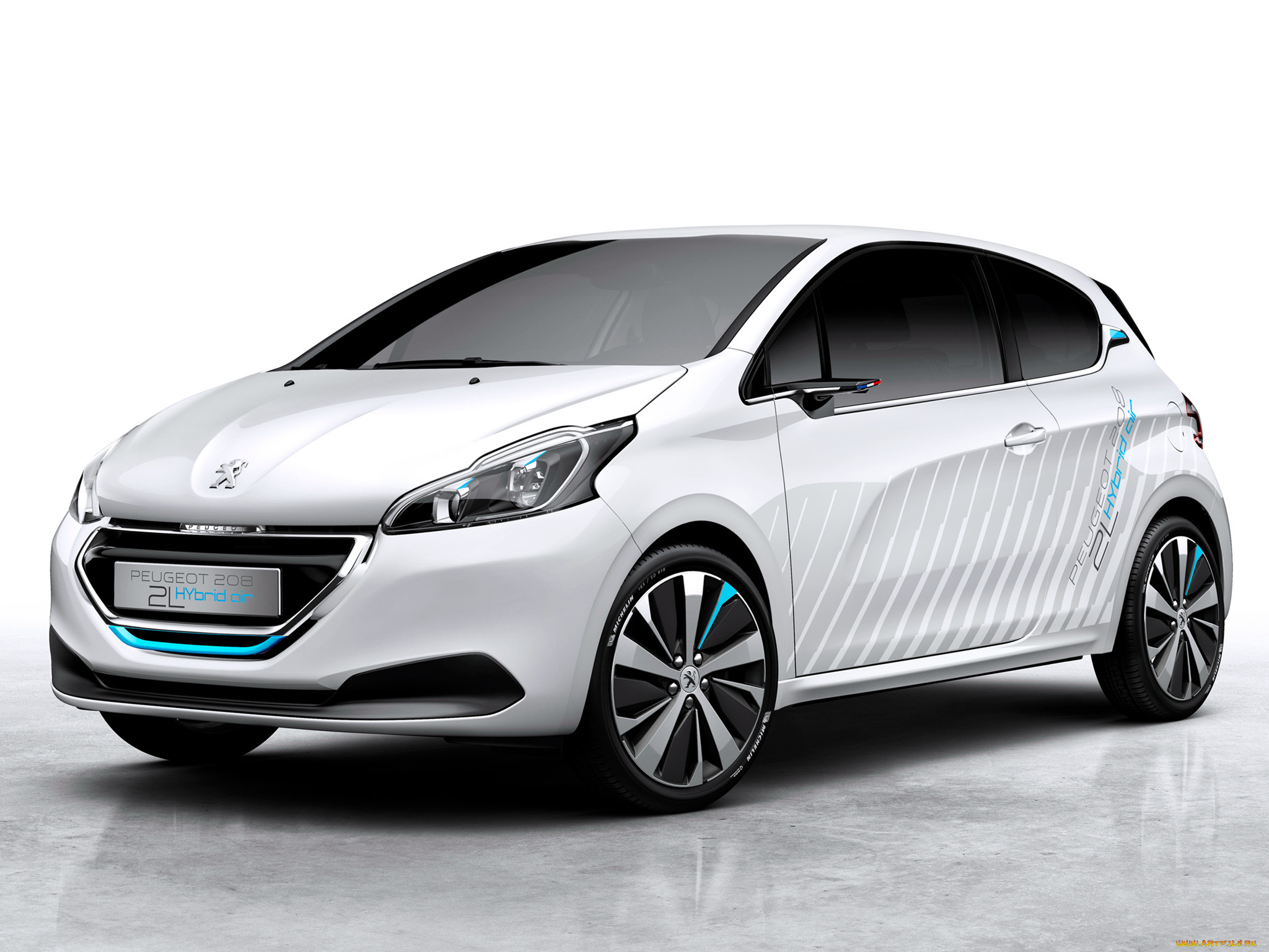 , peugeot, , concept, 208, hybrid, air, 2l